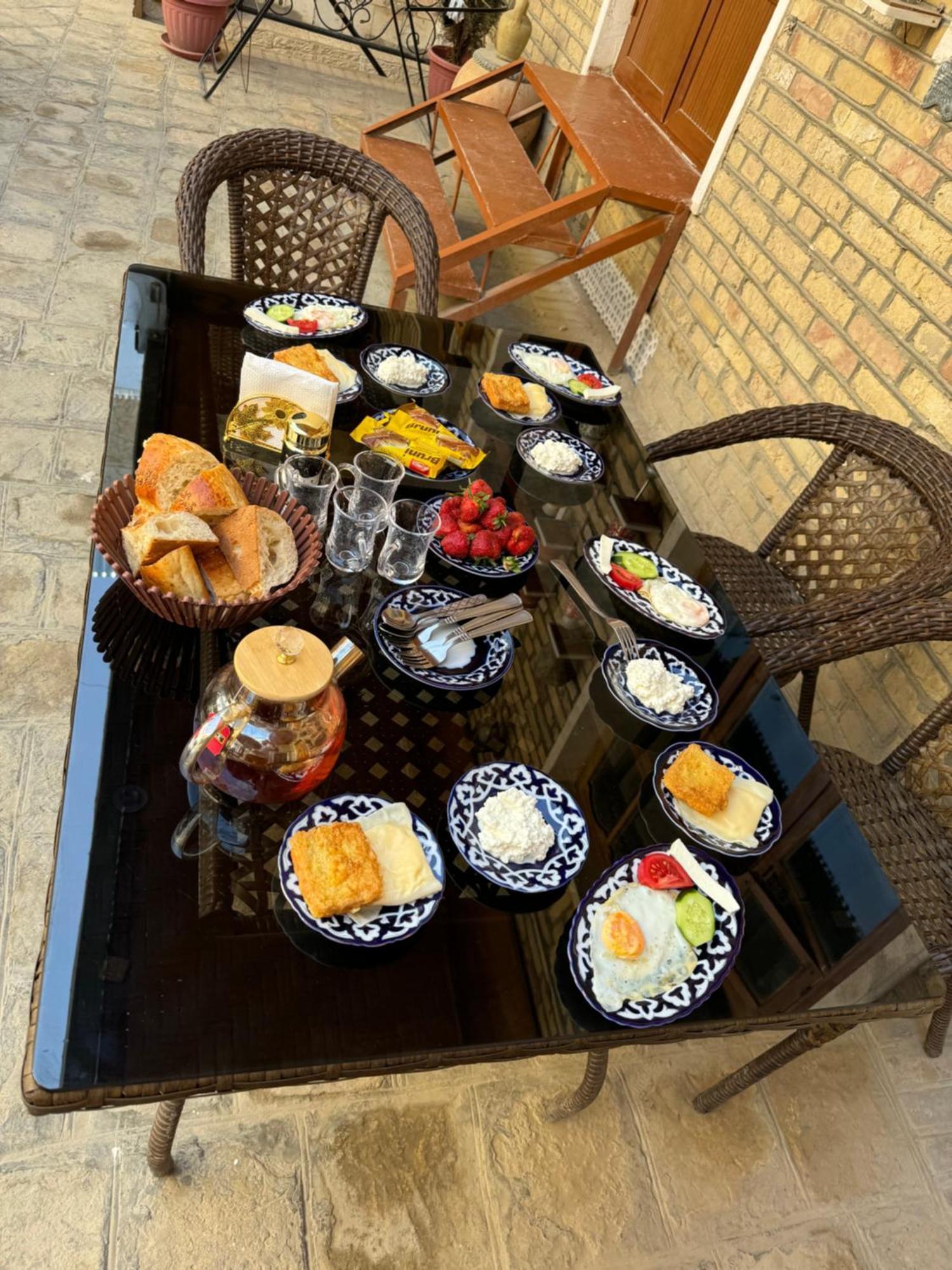 Hotel Ravshan Boutique Buhara Exterior foto